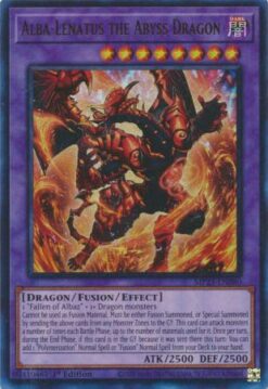 MP23-EN080 - Alba-Lenatus the Abyss Dragon - Ultra Rare - 1st Edition