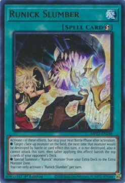 MP23-EN246 - Runick Slumber - Ultra Rare - 1st Edition