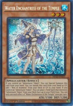 MP23-EN265 - Water Enchantress of the Temple - Prismatic Secret Rare - 1st Edition
