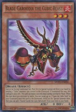 MVP1-EN034 - Blade Garoodia the Cubic Beast - Ultra Rare - 1st Edition