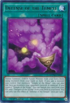MZTM-EN007 - Defense of the Temple - Rare - 1st Edition