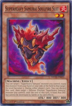 NECH-EN010 - Superheavy Samurai Soulfire Suit - Common - 1st Edition