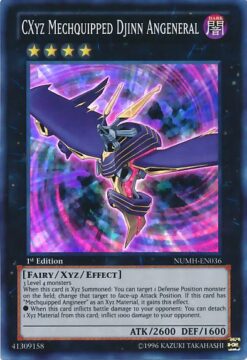 NUMH-EN036 - CXyz Mechquipped Djinn Angeneral - Super Rare - Unlimited