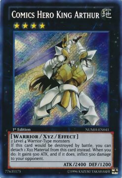 NUMH-EN041 - Comics Hero King Arthur - Secret Rare - 1st Edition