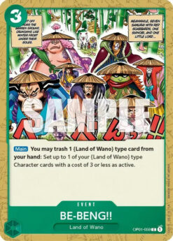 [ONE PIECE] OP01-059 - BE-BENG!! - Common
