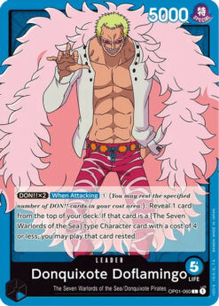 [ONE PIECE] OP01-060 - Donquixote Doflamingo - Leader