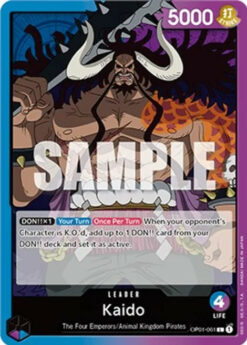 [ONE PIECE] OP01-061 - Kaido - Leader