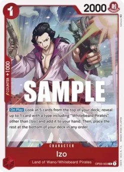 [ONE PIECE] OP03-003 - Izo - Character - Rare
