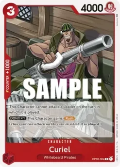 [ONE PIECE] OP03-004 - Curiel - Character - Common