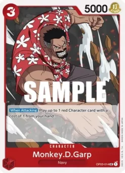 [ONE PIECE] OP03-014 - Monkey.D.Garp - Character - Uncommon