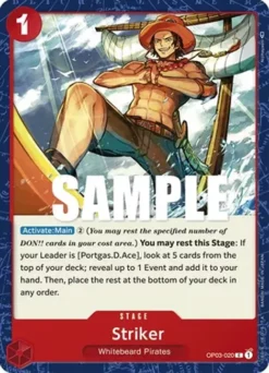 [ONE PIECE] OP03-020 - Striker - Stage - Common