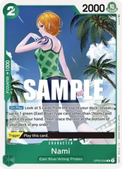 [ONE PIECE] OP03-030 - Nami - Character - Rare