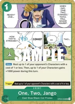 [ONE PIECE] OP03-039 - One, Two, Jango - Event - Uncommon