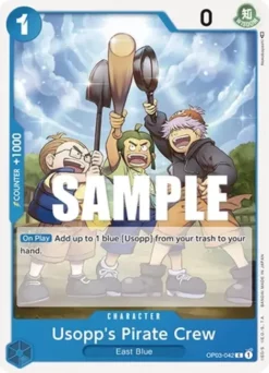 [ONE PIECE] OP03-042 - Usopp's Pirate Crew - Character - Common
