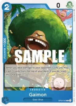 [ONE PIECE] OP03-043 - Gaimon - Character - Common