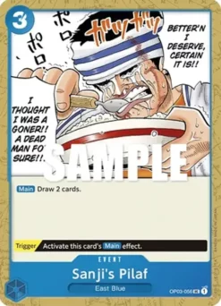 [ONE PIECE] OP03-056 - Sanji's Pilaf - Event - Uncommon