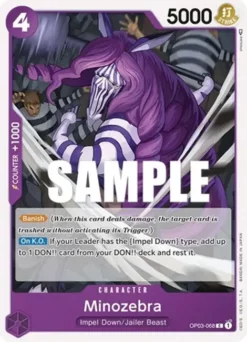 [ONE PIECE] OP03-068 - Minozebra - Character - Common