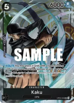 [ONE PIECE] OP03-080 - Kaku - Character - Alternative Art