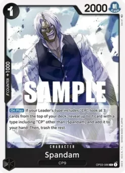 [ONE PIECE] OP03-086 - Spandam - Character - Rare