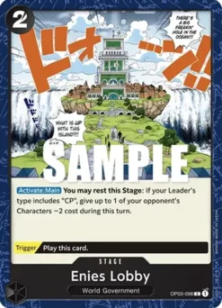 [ONE PIECE] OP03-098 - Enies Lobby - Stage - Common