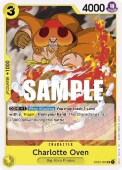 [ONE PIECE] OP03-105 - Charlotte Oven - Character - Uncommon