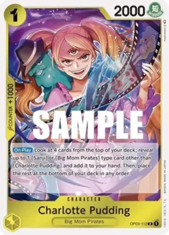 [ONE PIECE] OP03-112 - Charlotte Pudding - Character - Rare