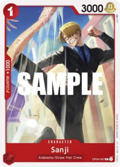 [ONE PIECE] OP04-007 - Sanji - Character - Common