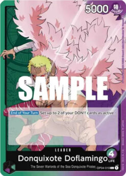 [ONE PIECE] OP04-019 - Donquixote Doflamingo - Leader