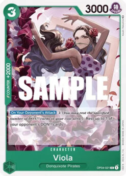 [ONE PIECE] OP04-021 - Viola - Character - Common
