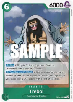 [ONE PIECE] OP04-030 - Trebol - Character - Rare