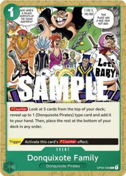 [ONE PIECE] OP04-036 - Donquixote Family - Event - Common