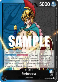 [ONE PIECE] OP04-039 - Rebecca - Leader