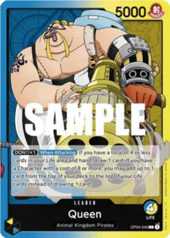 [ONE PIECE] OP04-040 - Queen - Leader