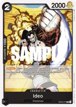[ONE PIECE] OP04-077 - Ideo - Character - Common
