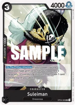 [ONE PIECE] OP04-085 - Suleiman - Character - Uncommon