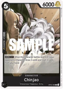 [ONE PIECE] OP04-086 - Chinjao - Character - Common