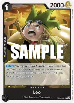 [ONE PIECE] OP04-091 - Leo - Character - Uncommon