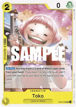 [ONE PIECE] OP04-098 - Toko - Character - Uncommon