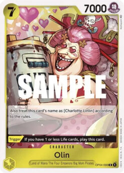 [ONE PIECE] OP04-099 - Olin - Character - Rare