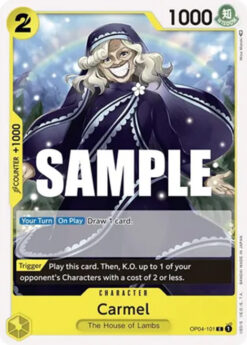 [ONE PIECE] OP04-101 - Carmel - Character - Common