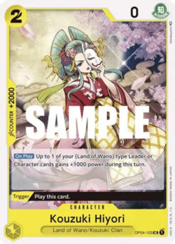[ONE PIECE] OP04-103 - Kouzuki Hiyori - Character - Uncommon