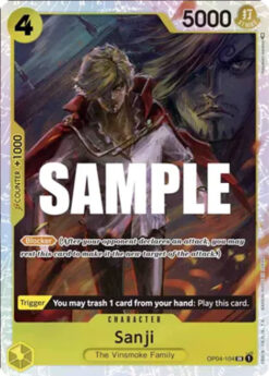 [ONE PIECE] OP04-104 - Sanji - Character - Super Rare