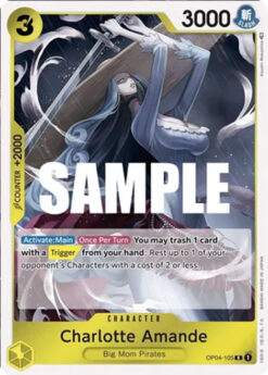[ONE PIECE] OP04-105 - Charlotte Amande - Character - Rare