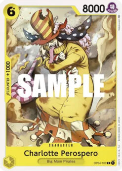 [ONE PIECE] OP04-107 - Charlotte Perospero - Character - Common