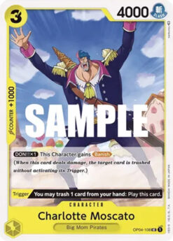 [ONE PIECE] OP04-108 - Charlotte Moscato - Character - Uncommon