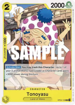 [ONE PIECE] OP04-109 - Tonoyasu - Character - Common