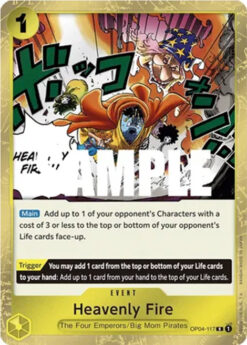 [ONE PIECE] OP04-117 - Heavenly Fire - Event - Rare