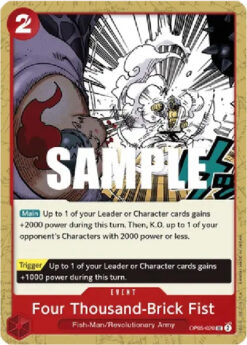 [ONE PIECE]  OP05-020 - Four Thousand-Brick Fist - Event - Uncommon