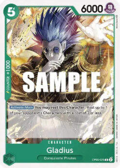 [ONE PIECE]  OP05-025 - Gladius - Character - Common