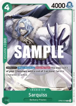 [ONE PIECE]  OP05-026 - Sarquiss - Character - Common